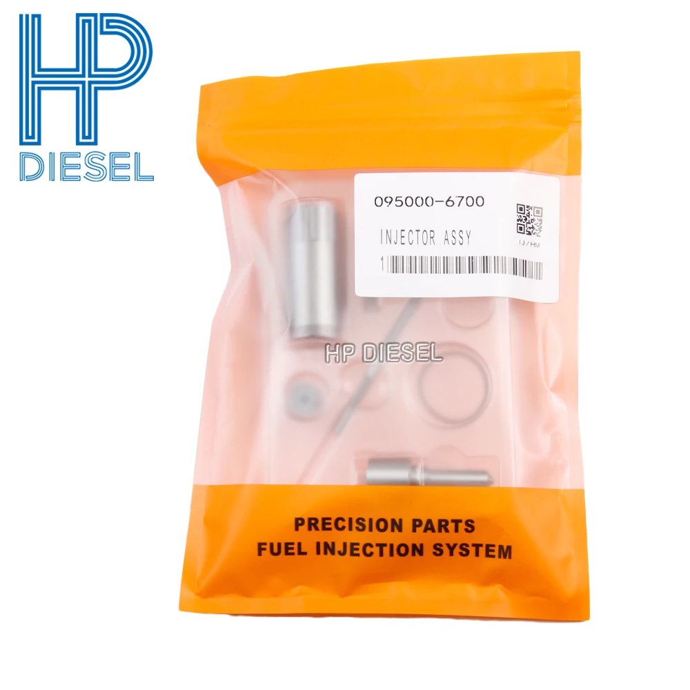 

HP Diesel 6pcs/Lot 095000-6700 Repair Kit Nozzle DLLA155P965 Control Valve Plate 31# for 095000-6701 for Toyota Engine WD615