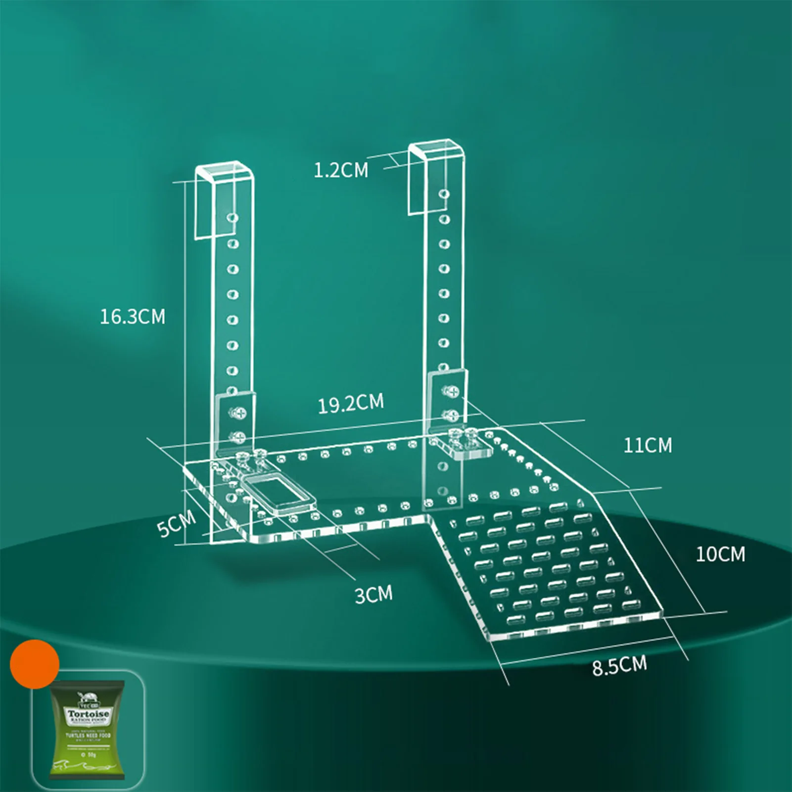 Aquarium Turtle Basking Platform Turtle Ladder Climbing Fish Tank Habitat Float Island Decorations Tortoise House Terrace