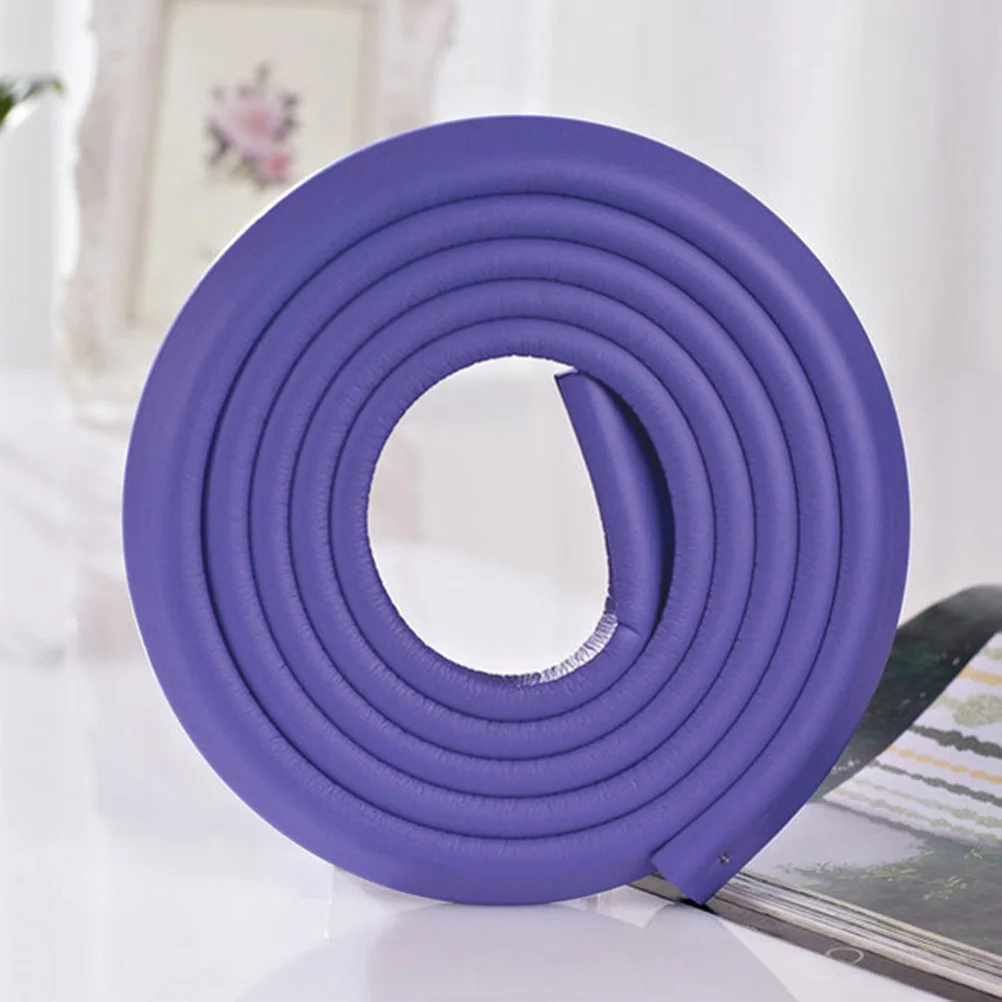 

2m L-Shaped Thicken Baby Safety Corner Protector Guard Brown Nbr Material Anti-Collision Strip 36mm Width 13mm Thick Easy Attach