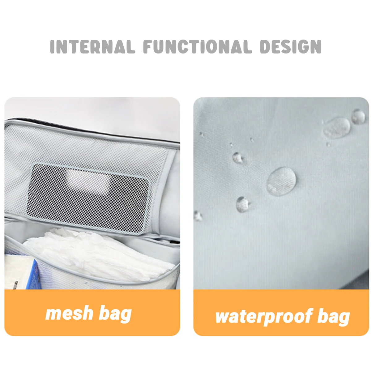 Bolsas organizadoras para cochecito de bebé, bolsa colgante de viaje de gran capacidad, portabotellas, bolsas de pañales, accesorios para cochecito