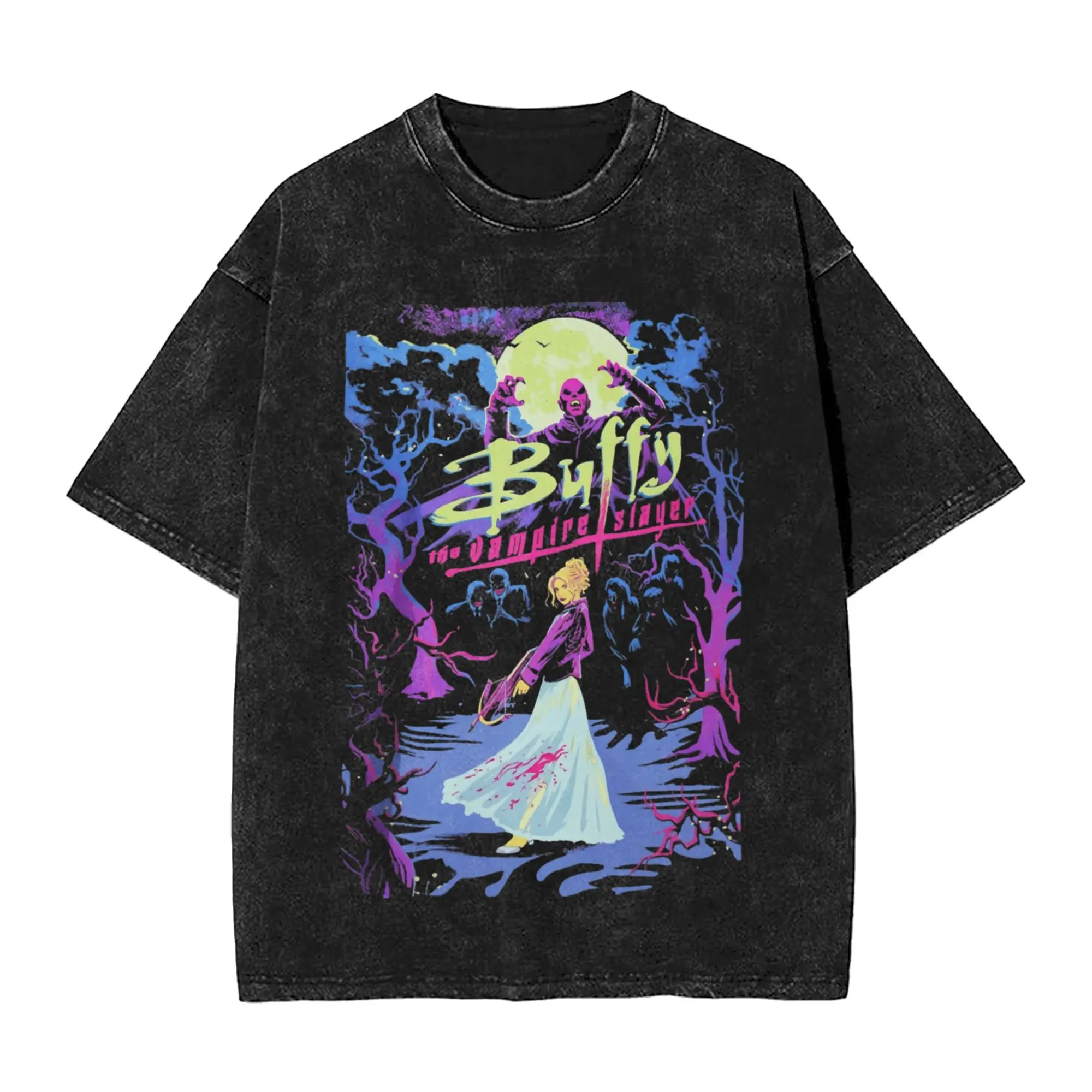 Buffy the Vampires Slayers T Shirt Harajuku Style For Men Women 100% Cotton Tee Shirts Clothing