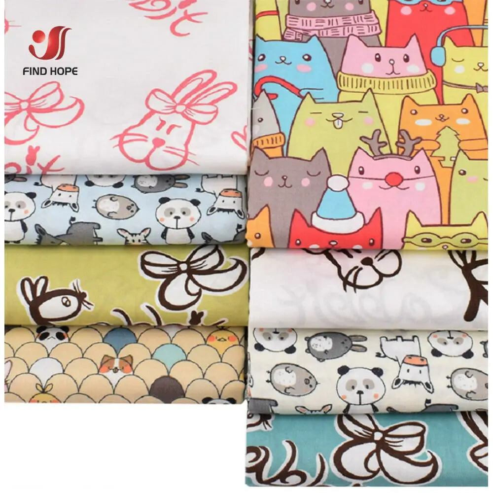 100% Cotton Fat Quarters Patchwork Fabric