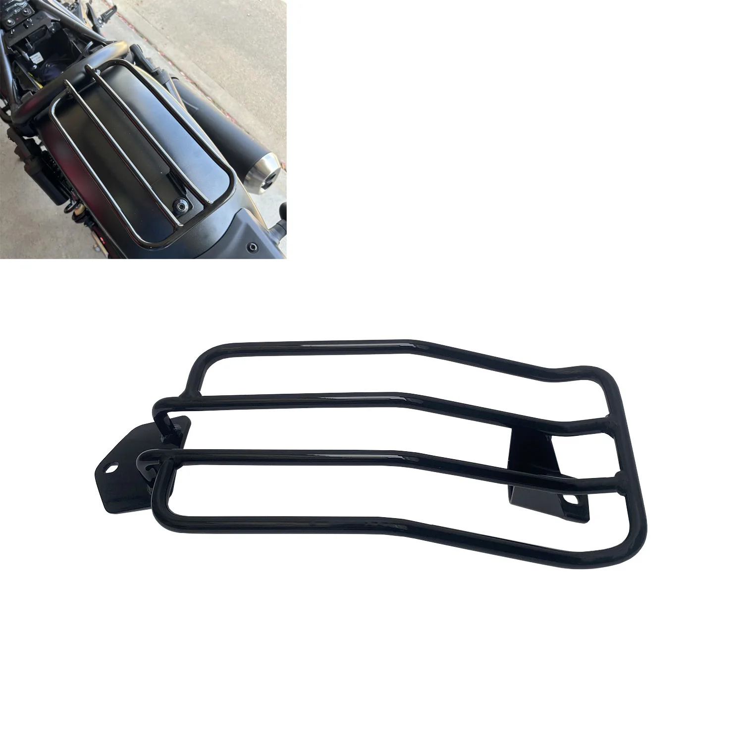 

Motorcycle Fender Luggage Rack Bracket Mount Support Shelf For Honda Rebel 1100 CMX1100 DCT ABS 2021-2025