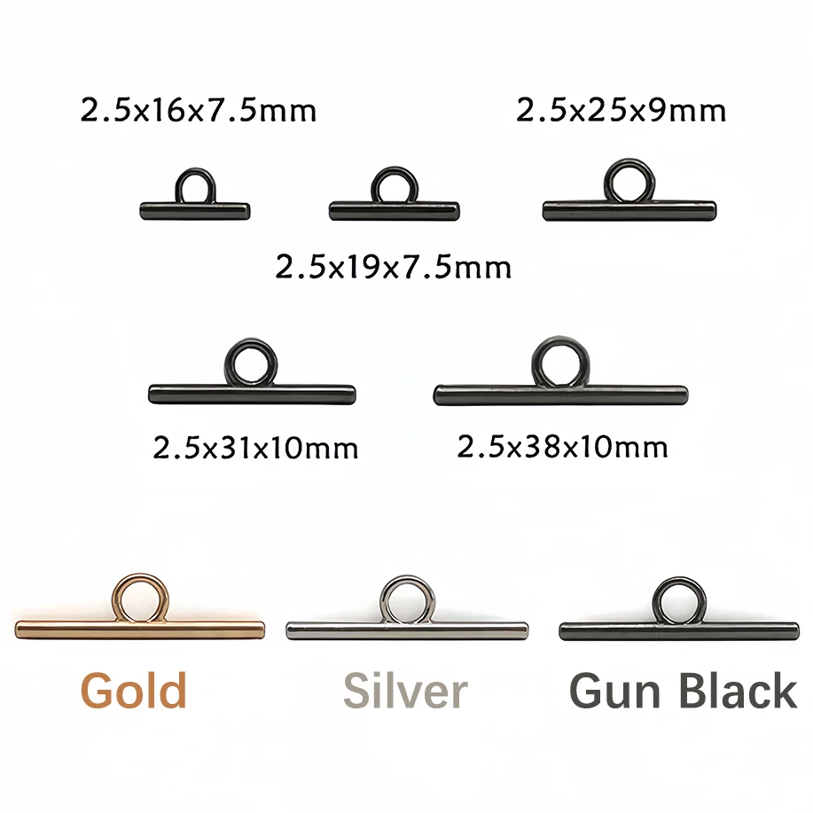 10pcs OT Adjustable Metal Buckle Clip Edge Anchor Connector Hardware for DIY Jewelry Making Necklaces Bracelets Hook Accessories