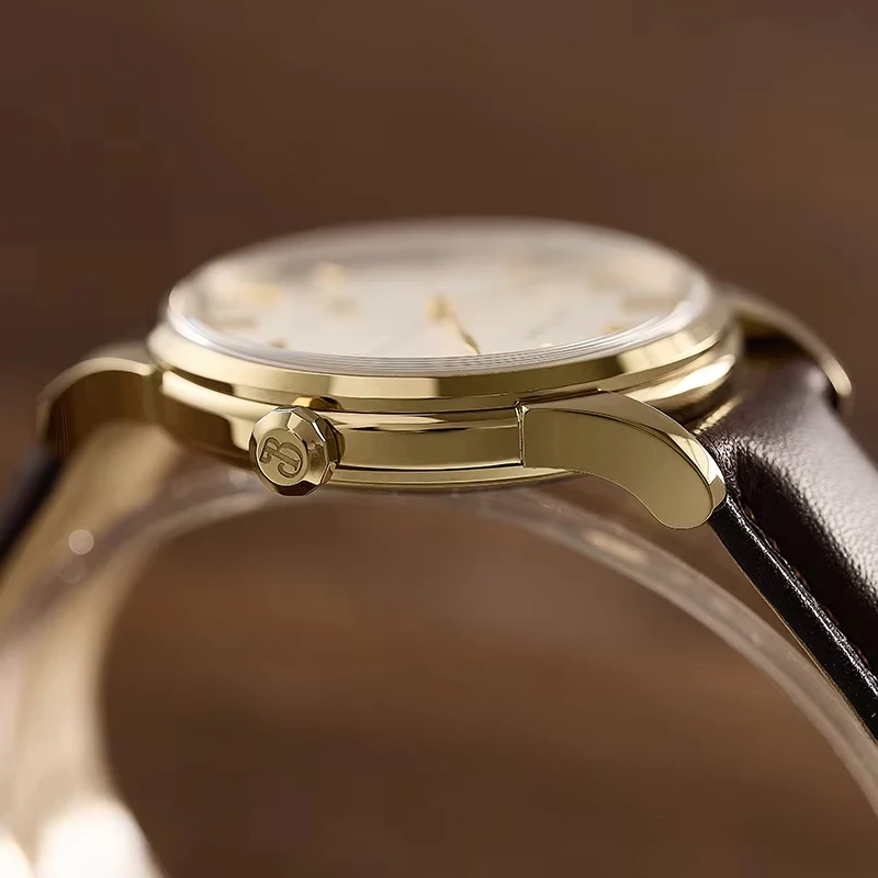 Baltany S4092 Crosshair Dial Small Seconds Retro Watch ST1701
