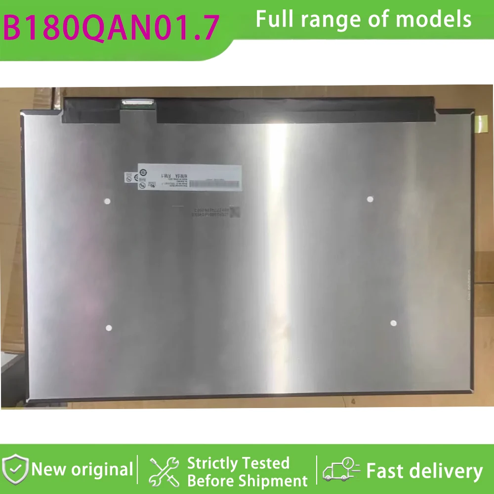B180QAN01.7 18.0 Inch Wqxga 16 10 Aspect Ratio Ips Grade Lcd Display Panel Matte Non-touch  165hz Refresh Rate for Laptop