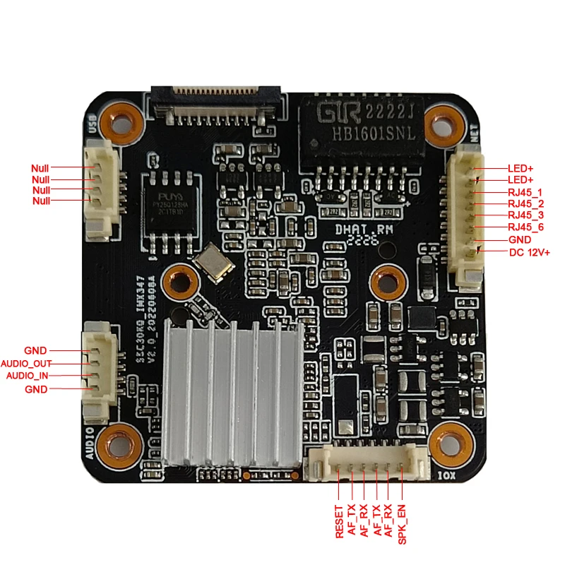 4MP AI Black Light HD Network Camera Module IMX347+SSC30KQ