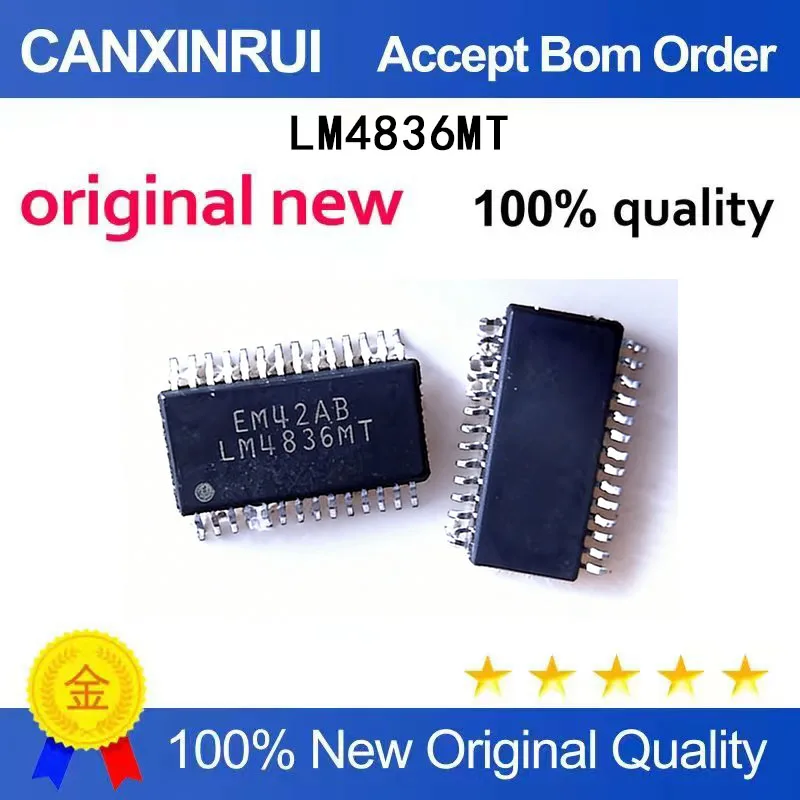 

(5-100 Pieces) New stock LM4836MT TSSOP