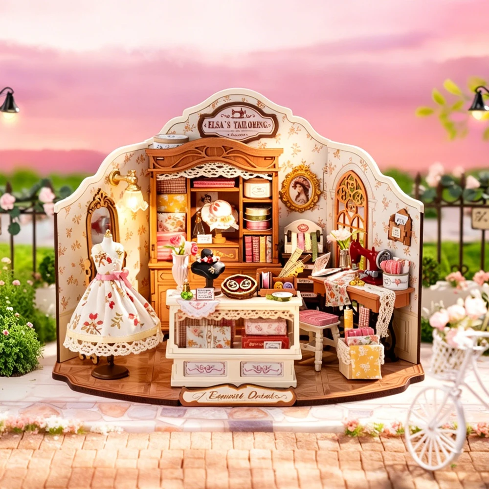 diy-miniature-house-kit-elsa's-tailor-shop-–-3d-wooden-puzzle-dollhouse-diorama-with-led-light-birthday-gift-home-decor