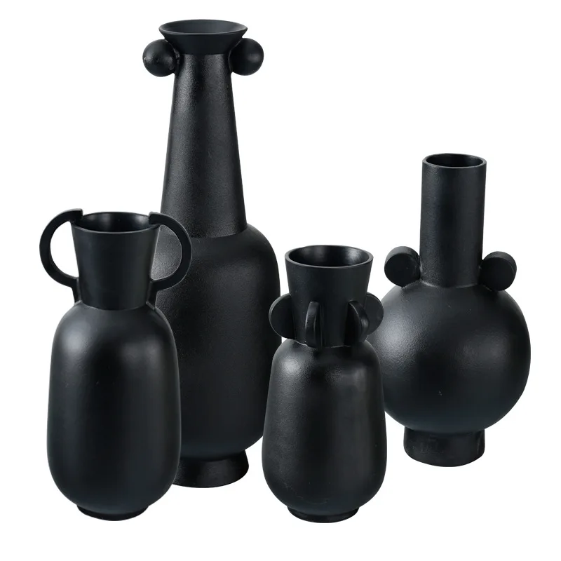 

Modern Nordic creative resin vase simple dried flower arrangement art home decoration ornament