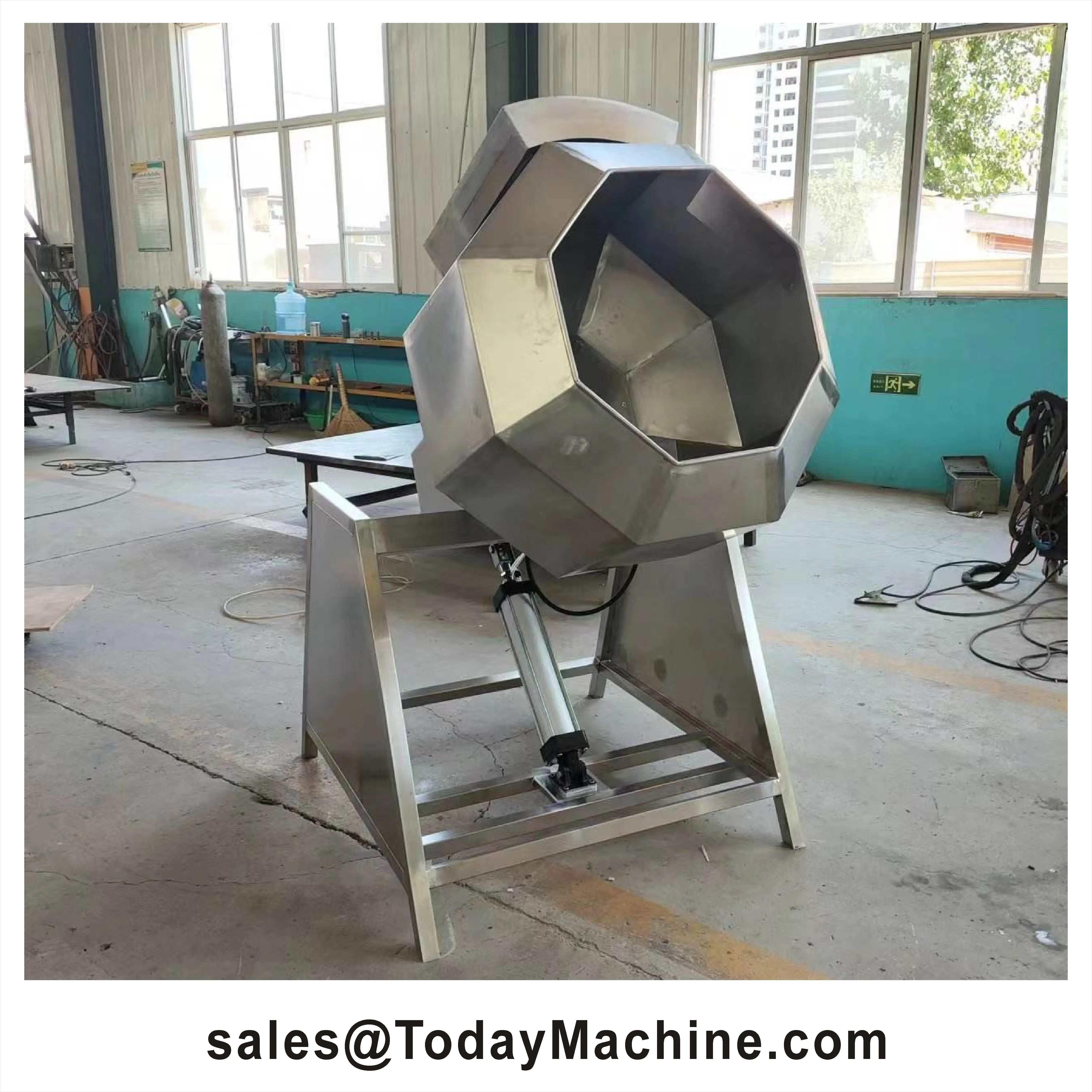 

Высококачественная машина для смешивания порошка приправы, машина для нанесения покрытия со вкусом арахиса, картопляные чипсы, закуски, восьмиугольный миксер