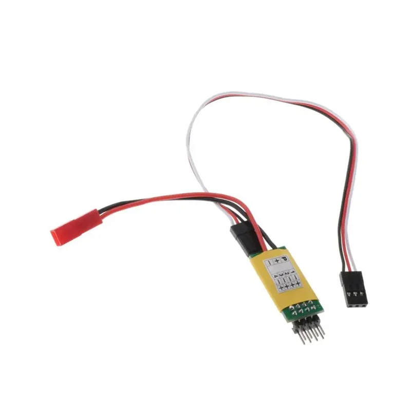 Módulo conmutador de vídeo de CJSD-3Channel, 4 luces Led como se muestra, PC + Metal para Drones multicópteros, cámara transmisora FPV de 5,8G