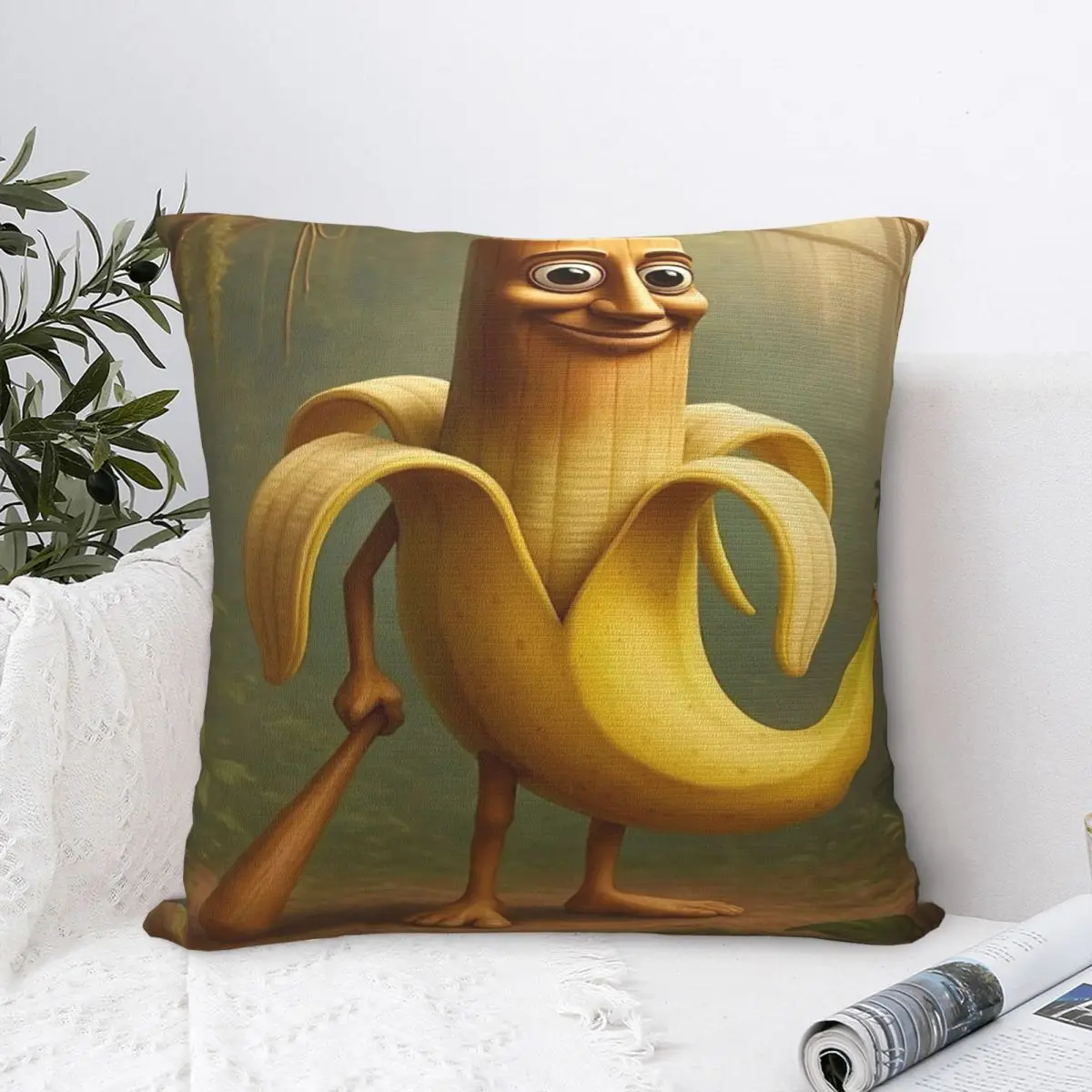 Nuevo estilo hogar Balerina Capuchina Thug Thug SahurDecoration fundas de almohada Merch funda de almohada cuadrada de varios tamaños
