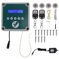 Smart Automatic Chicken Coop Door Opener Kit - Remote Control Actuator with Timer & Light Sensor for Poultry