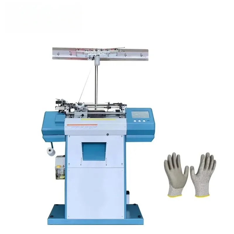 High Capacity China Supplier 7g 10g 13g Hand Cotton Glove Making Machine To Weaving Gloves