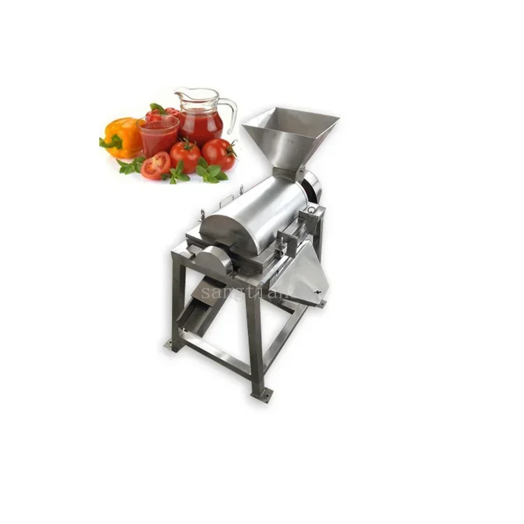 

SS304 Single Channel Pineapple Mango/peach/orange Juice fruit pulp machine
