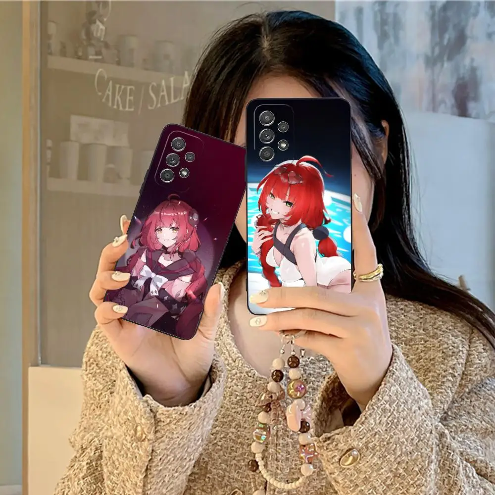 

ZZZ Ukinami Yuzuha Phone Case for Samsung Galaxy A73 72 71 70 56 55 54 53 52 36 35 34 23 16 15 5G Colour Protective Cover Pretty