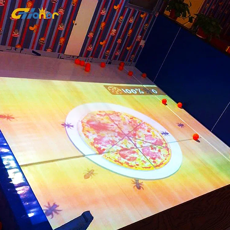 

Funny AR Projector Interactive Games floor game projector interactive floor projector integration games for Sale