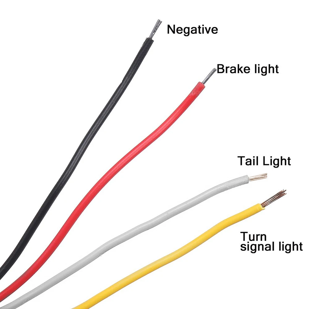 1 Stuks Truck Aanhangwagen Zijmarkeringaanwijzers Licht Auto Signaal Rem Achter Waarschuwing Staart Speling Licht 30led 12V 24V Waarschuwingslamp