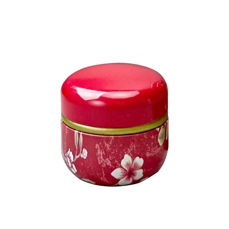 

Tea Tin Can - Airproof Tinplate Storage Container for Coffee, Tea, Treats, Gift Packaging (85x87mm)