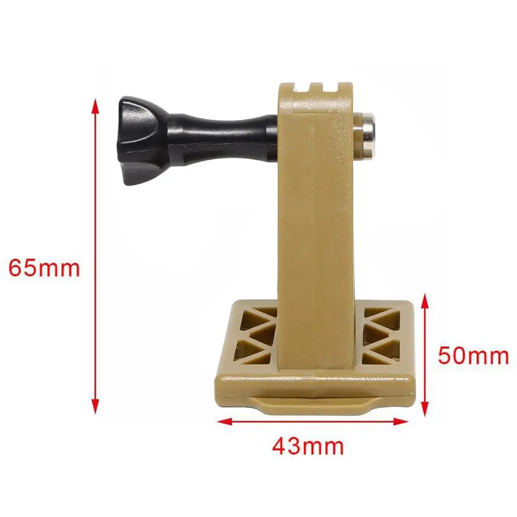 Gopro カメラ用標準ヘルメット マウント アダプター ベース ブラケット