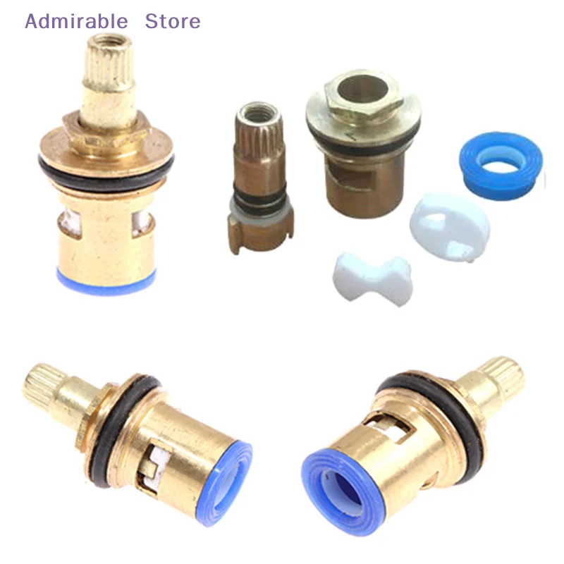 wFaucet Valve Water Outlet Connection Bathroom Tap Spout Spare Parts G1/2 (DN15)