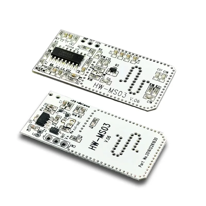 HW-MS03 High Performance Motion Sensor Module Radar Motion Sensor 2.4GHz To 5.8GHz Microwave Radar Sensor Module for Arduino