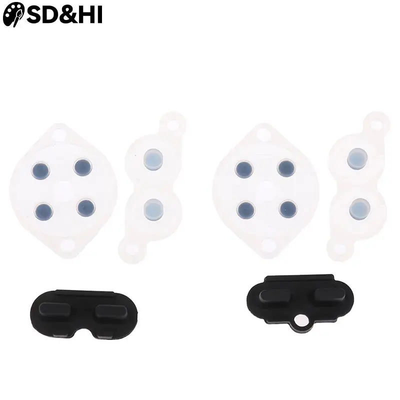 1set Rubber Repair Rebuild Replacement Parts For NES Controller Joy A B D Pad Silicon Start Rubber Button