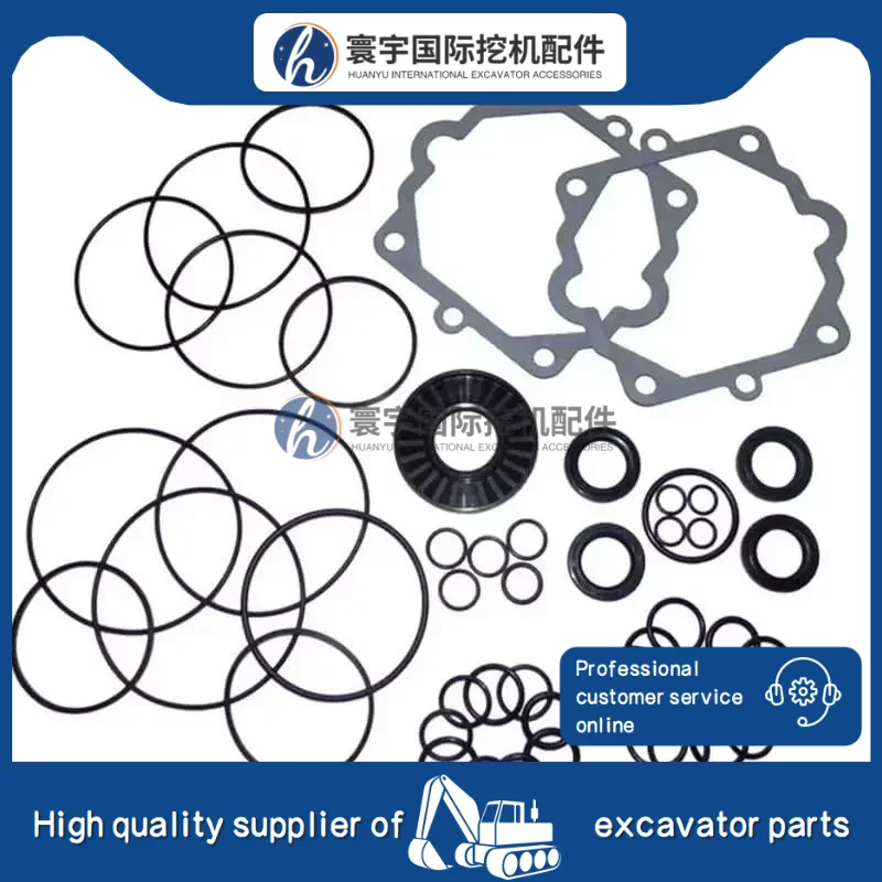 

Hydraulic Pump Seal Kit, Hydrostatic Tandem Drive, Compatible with Bobcat 6671516, Multiple O-Rings and Gaskets