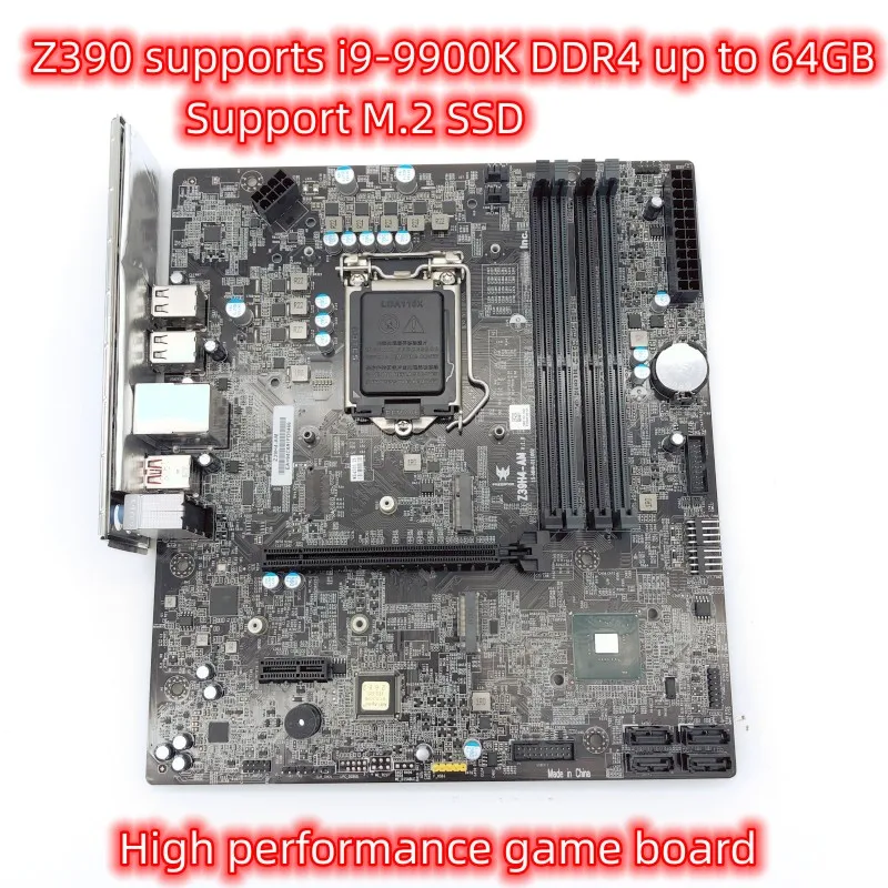 

Z390 Game Motherboard Z390 supports up to i9-9900K DDR4 up to 64GB LGA1151 Mainboard 100% Tested Fully Work