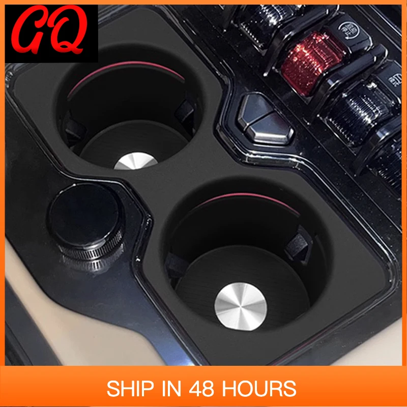 

New For BYD Equation Leopard 8 2024 2025 Central Control Water Cup Holder Insert Center Console Organizer Storage Box Accessorie