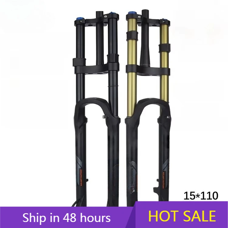 

POWER LEAP Bicycle Front Fork 27.5/29er Double Shoulder MTB Fork BOOST Mountain Suspension Air Forks Straight /Taper Tube Bike