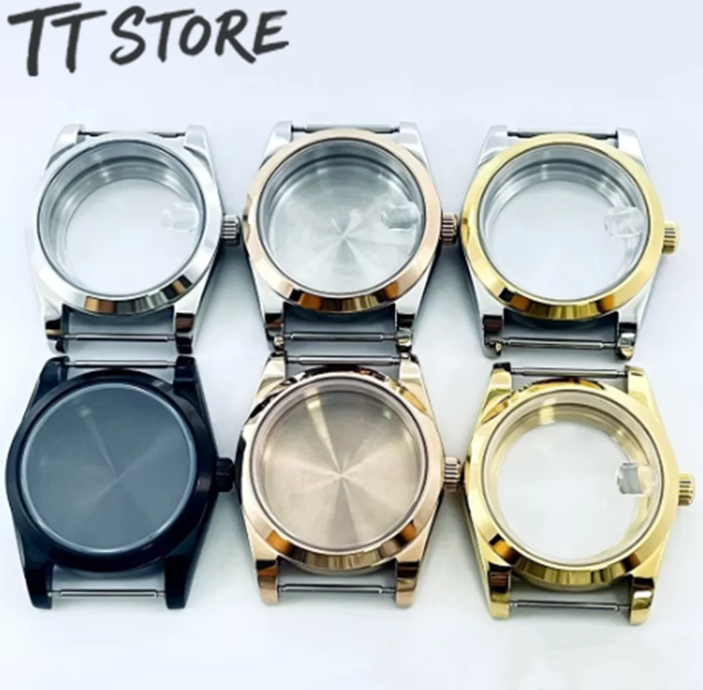 36mm/40mm Watch Case Top Waterproof Sapphire Crystal For VH31 VH61 VH64 NH34 NH35 NH36 NH38 NH39 NH70 NH72 ETA2824 PT500
