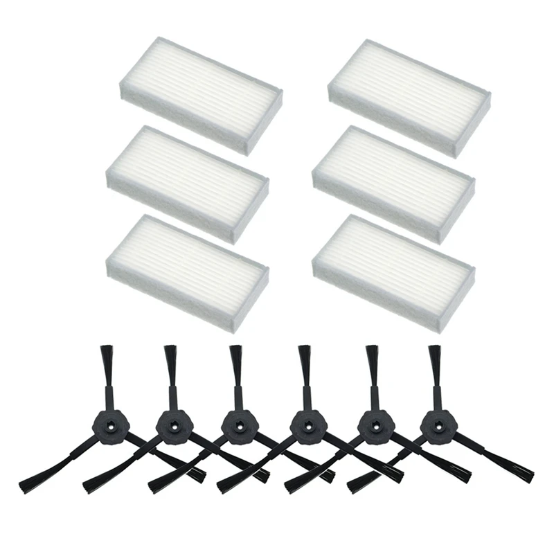 Suitable for Sweeping Robot Accessories V3 V3S V5 V5S Pro Side Brush HEPA Filter Screen