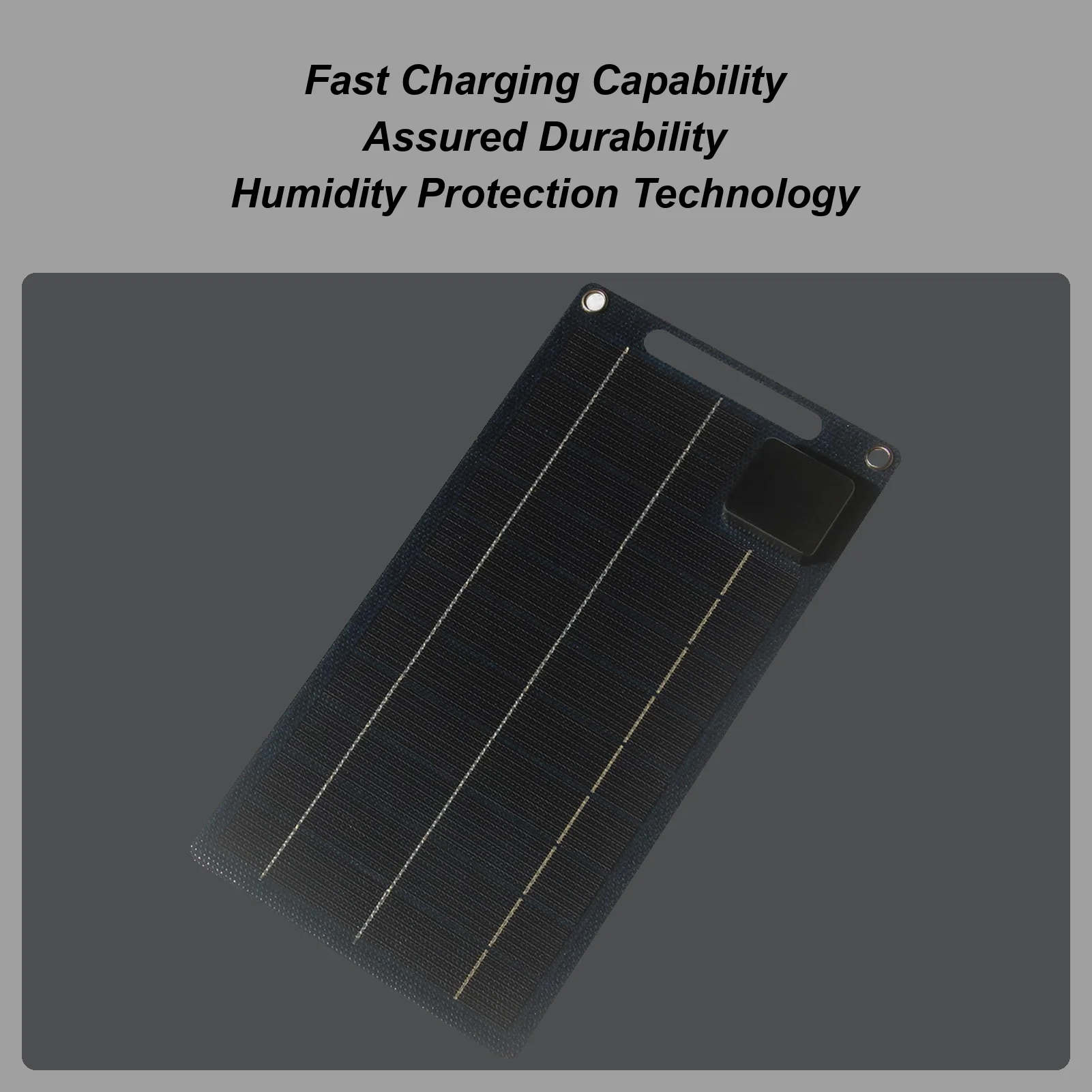 

Portable Solar Panel 100W Outdoor Smartphone Charger Waterproof Portable Charging Panel For Camping Beach RV Backpacking Boating
