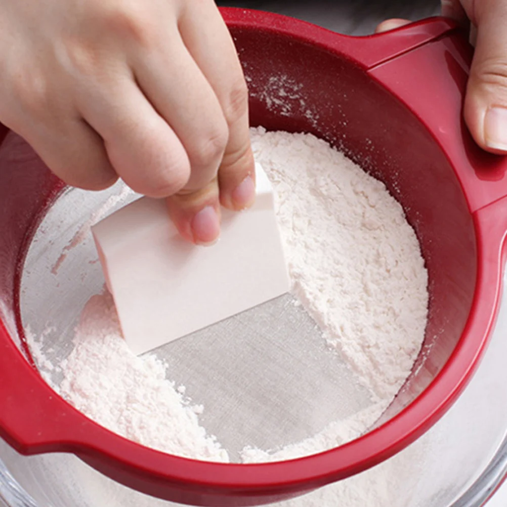 

1pc Handheld Flour Sifter Fine Mesh Strainer Powder Sieve Baking Supplies Cake Filter Kitchen Gadget Home Restaurant