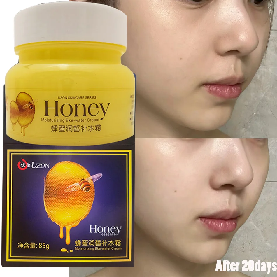 85g Manuka Honey Gesichtscreme Straffende Lifting-Hautbehandlung Gesichtscreme Nachtcreme Anti Aging Falten