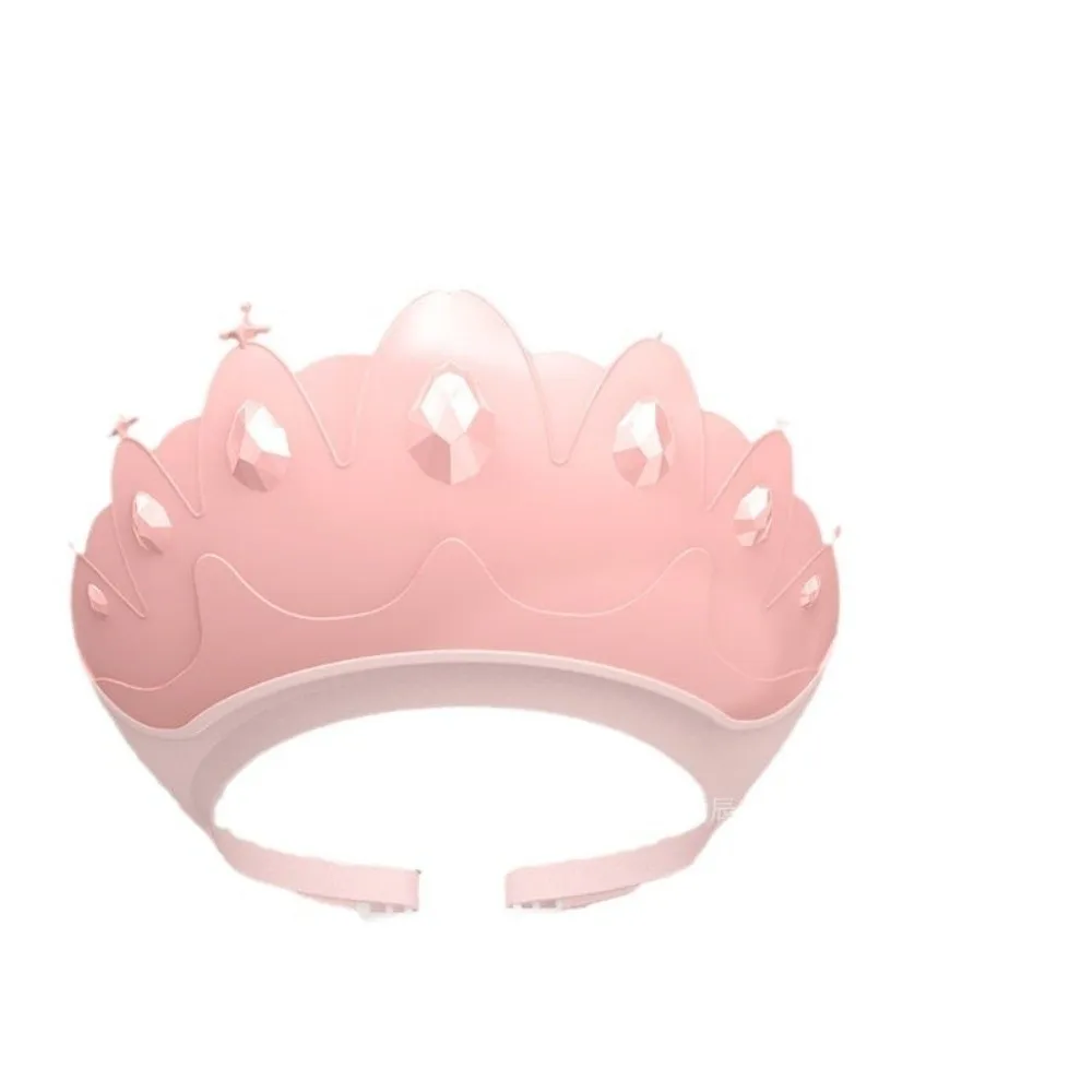 Ear Protection Kids Shower Cap Hair Shield Elastic Band Shower Protect Head Cover Adjustable Soft Hair Wash Hat Baby Care