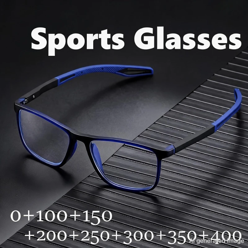 Vintage Ultraleichte TR90 Lesebrille für Männer und Frauen Retro HD-Linse Blaulichtfilter-Brille Klassische Eckige Weitsichtbrille 2027