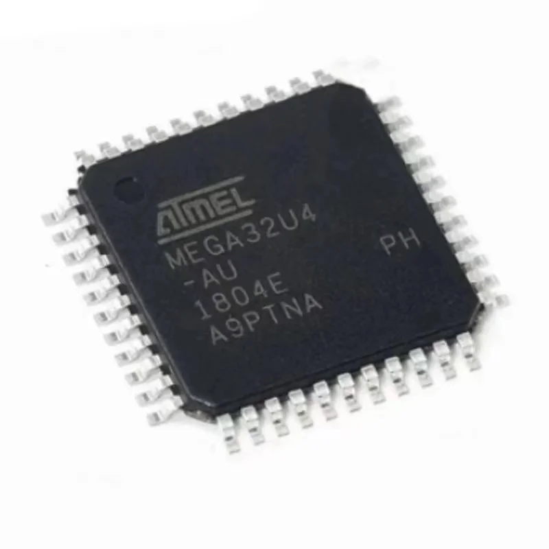 10PCS/lot Brand new genuine ATMEGA32U4-AU chip 8-bit microcontroller AVR 16K flash USB TQFP44