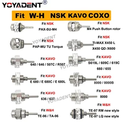 YOYADENT Dental Turbine Cartridge Air Rotor Fit WH NSK KAVO COXO SIRONA High Speed Handpiece Dentistry Handpiece Accessories