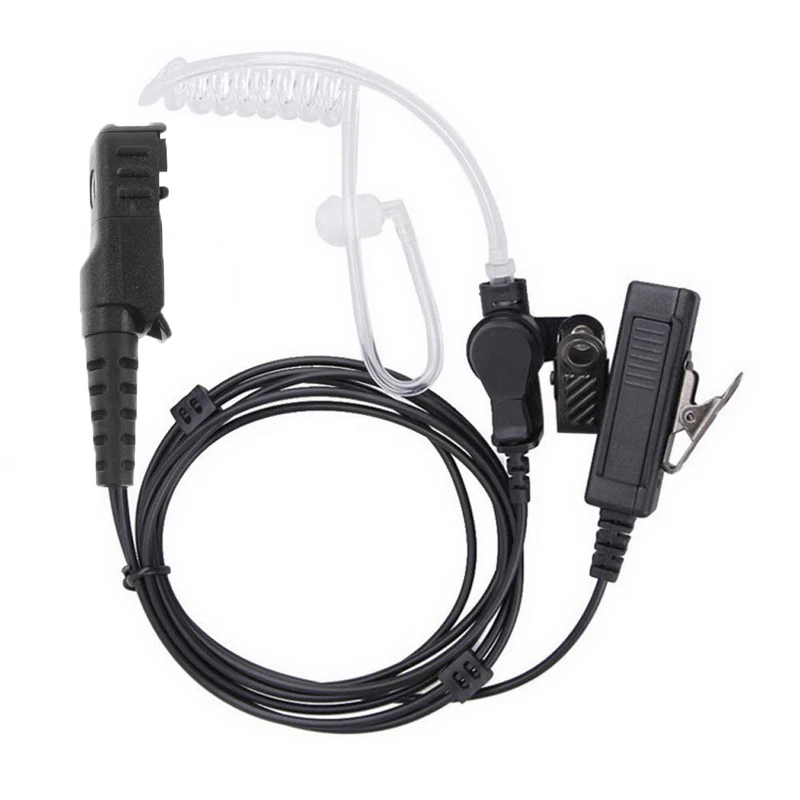 Casque PTT pour Motorola, écouteur radio bidirectionnelle, tube d'air, souris, ug 2400 ug 2600, XiR P6 femelle P6608 P6620 E8 femelle MTP3150 MTP3500