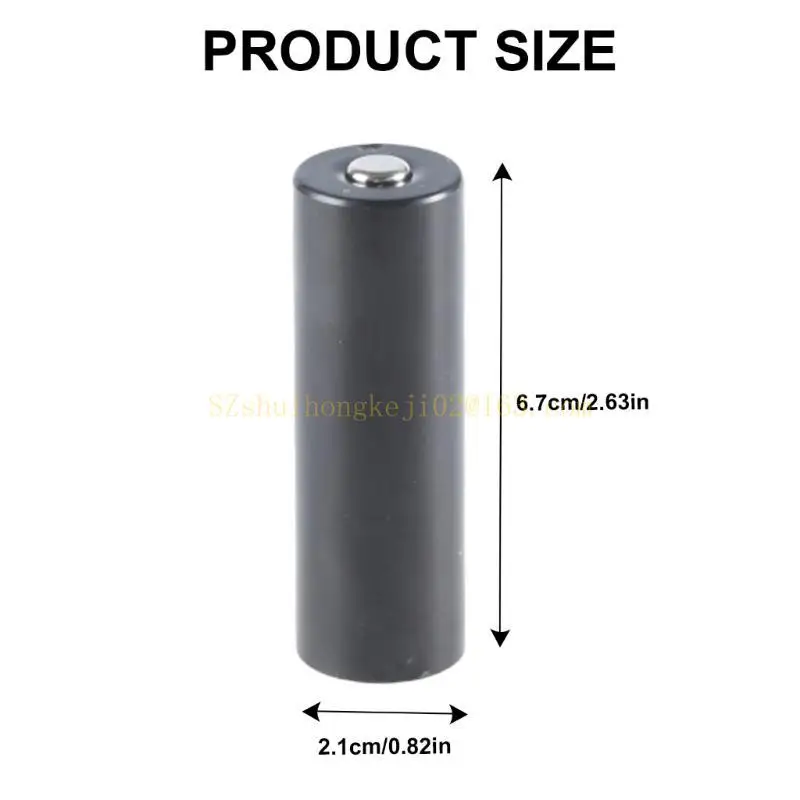 Adapter do konwersji baterii, czarny, z 18650 na 21700, cylindryczny uchwyt na baterie, konwerter, tuba, najlepsza oferta — zdjęcie produktu 6