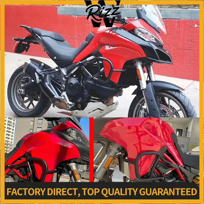 MTS950 Accessories Engine Guard Crash Bar Stunt Cage Bumper Frame Protector Fit For Ducati Multistrada 950 1200 1260 2017-2020