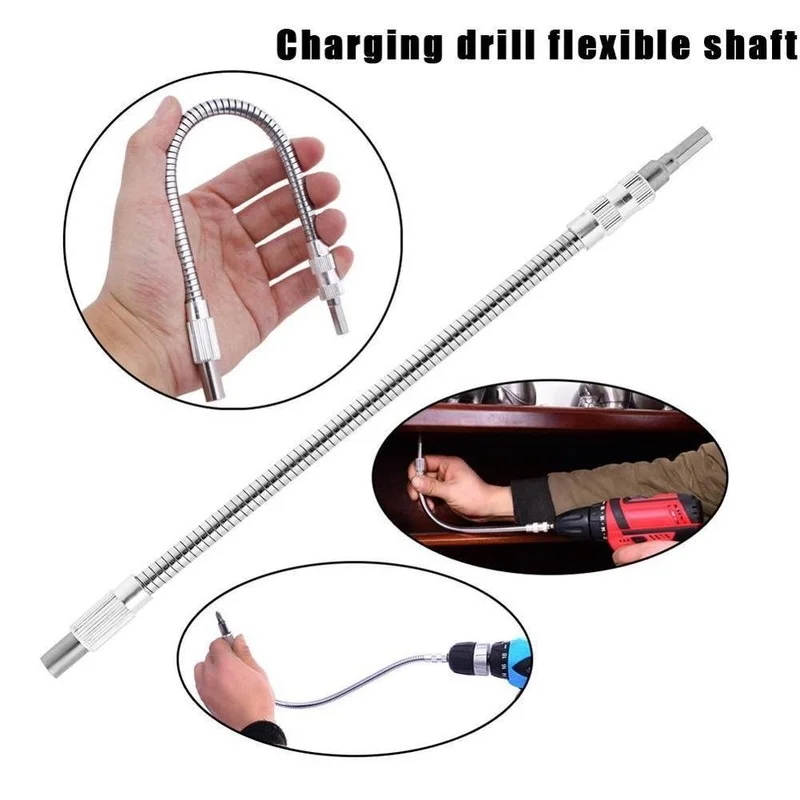 ยืดหยุ่น Hex Shaft Extension เจาะยืดหยุ่น Hex Shaft Impact Driver ไขควง Bits ขยาย Rod Extension Bar