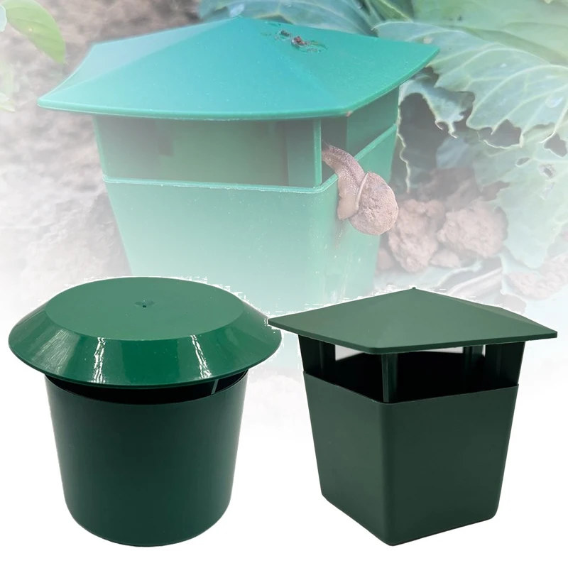 Eco-friendly Snail Cage Slug House Snail Trap Catcher Pests Reject Gintrap Tools Pest Repeller Household Garden Farm Protector