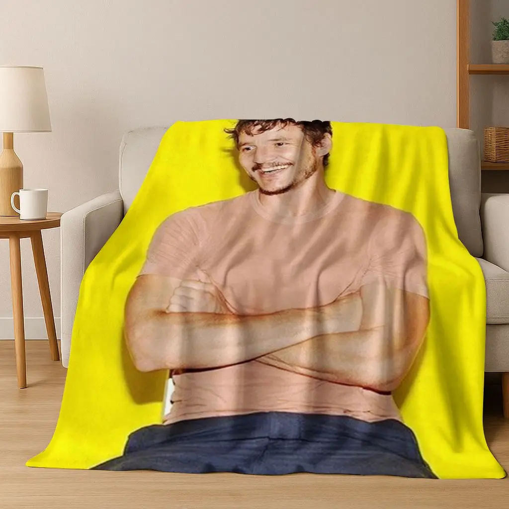 ثلاثية الأبعاد خوسيه بيدرو بالمسيدا باسكال ستار الفانيلا بطانية لينة بطانية دافئة لغرفة النوم غرفة المعيشة السرير السفر التخييم نزهة هدية