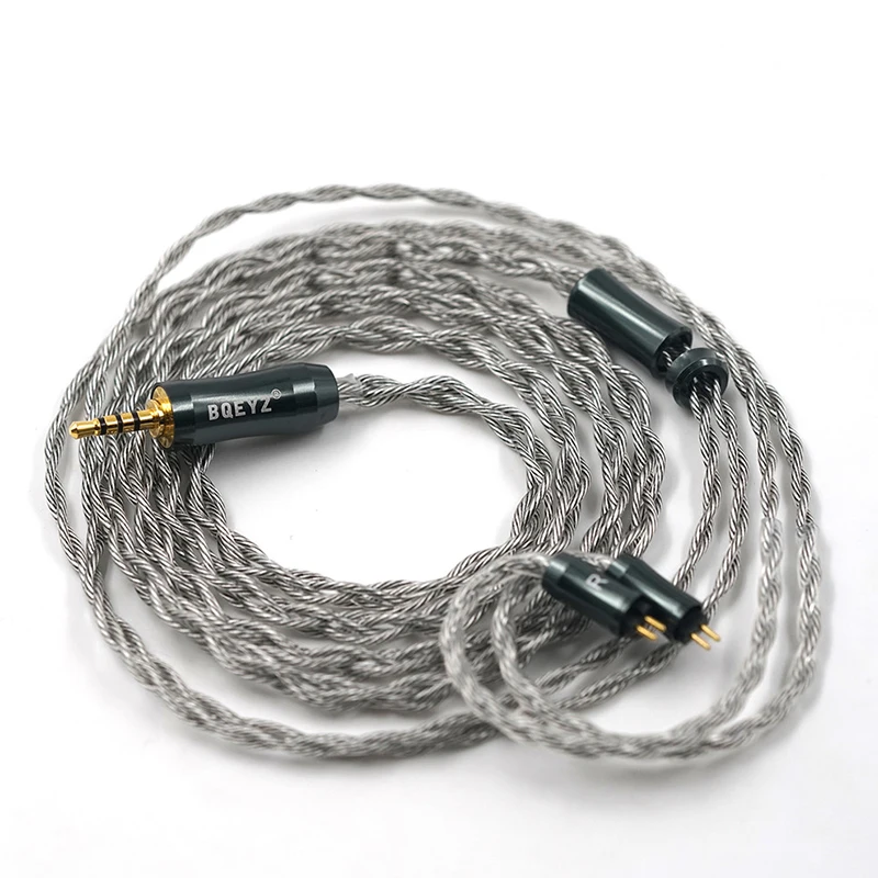 BQEYZ-HiFi In Ear Wired IEMs Fones de Ouvido para Músico, Cavidade Dupla, Dinâmico, Substituível Monitor Tuning, Cabo, Outono