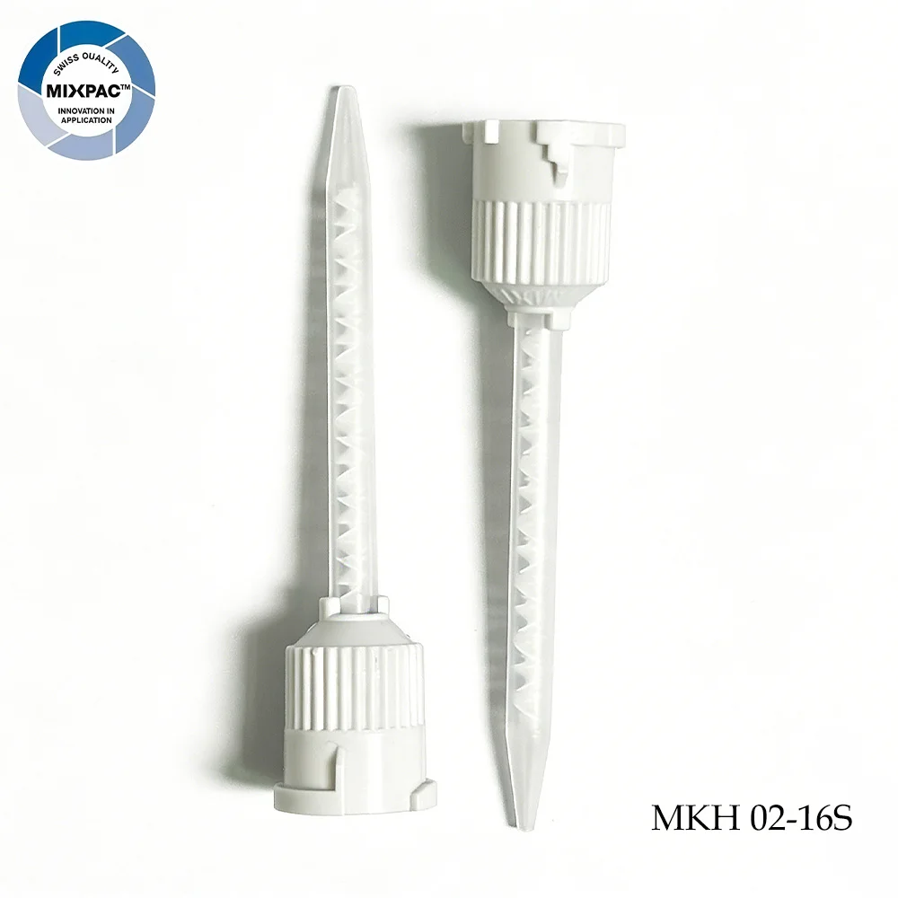 

SULZER MIXPAC MKH 02-16S Glue Static Mixer Mixing Nozzle Adhesive Dispensing Tube Electronic Plastic Mixer Cutting Service Helix