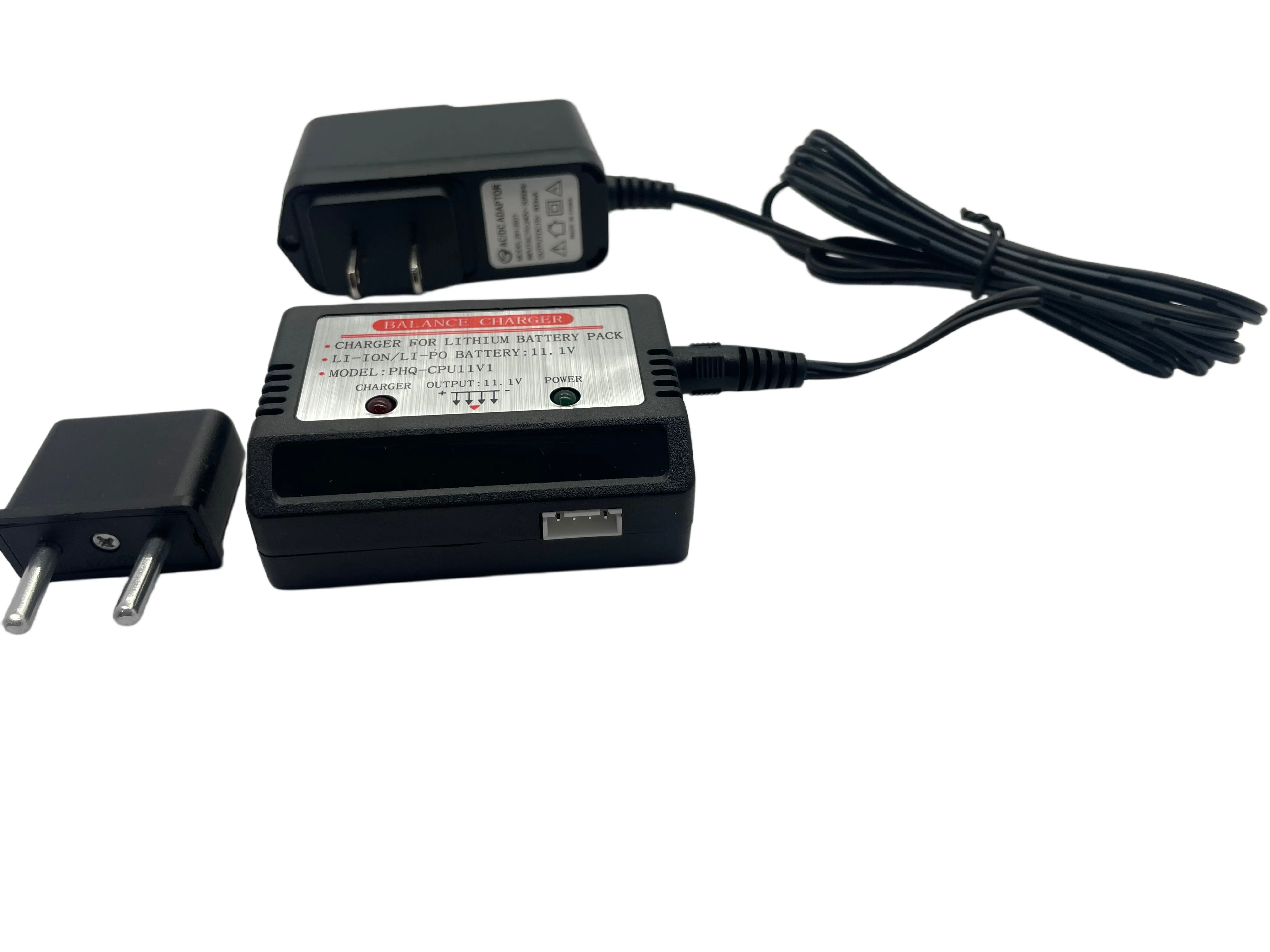 11.1V 3S  Battery Charger For Aircraft Model Car Model KT Helicopter Drone Intelligent Flat Plug Balanced 110-240V